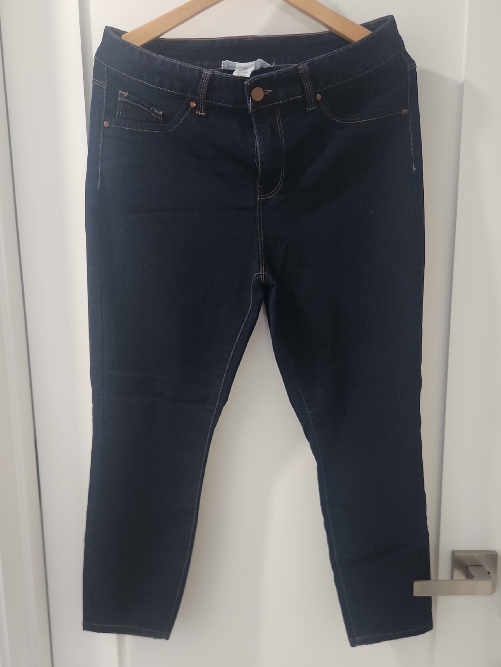 Workshop Republic Clothing Women's Navy Stretch Jegging Jeans